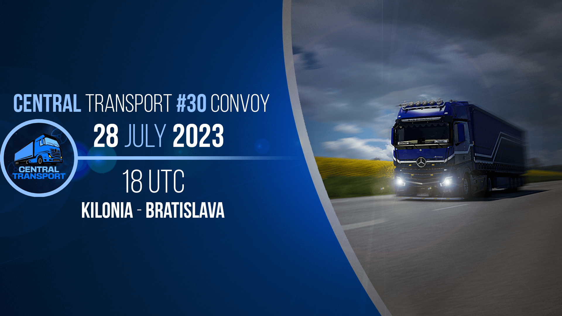 Central Transport Convoy 30 Event TruckersMP central-transport-convoy-30-event-truckersmp