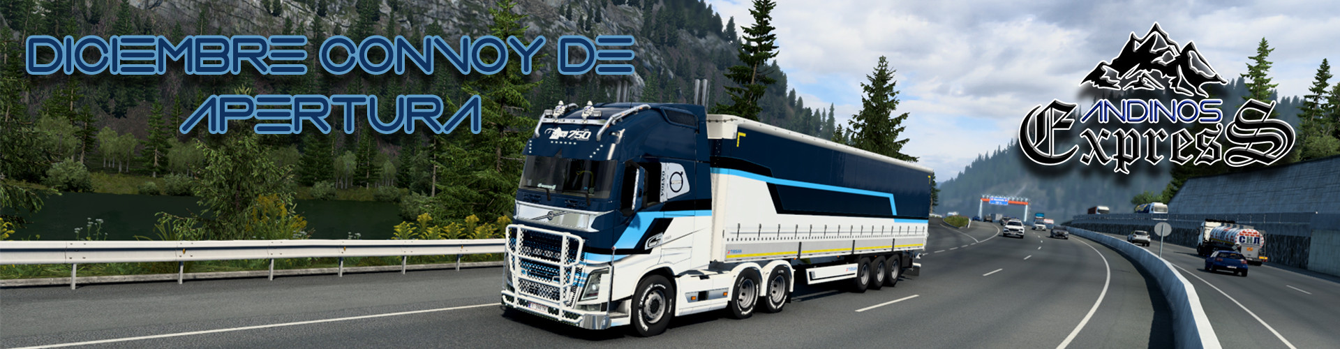 Banner de Convoy de Apertura Andinos Express