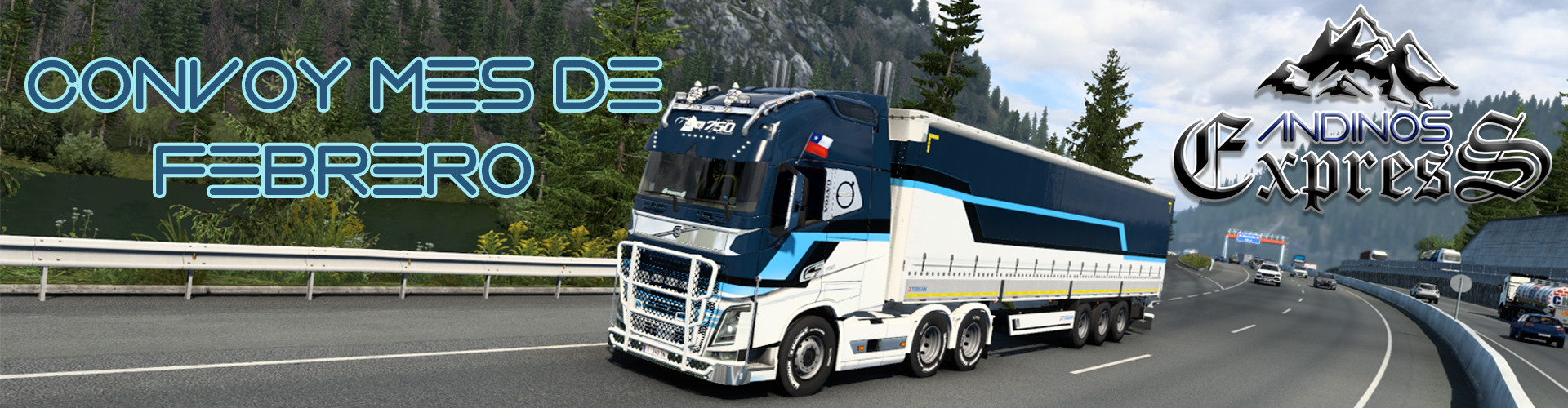 Banner de Convoy de Febrero Andinos Express