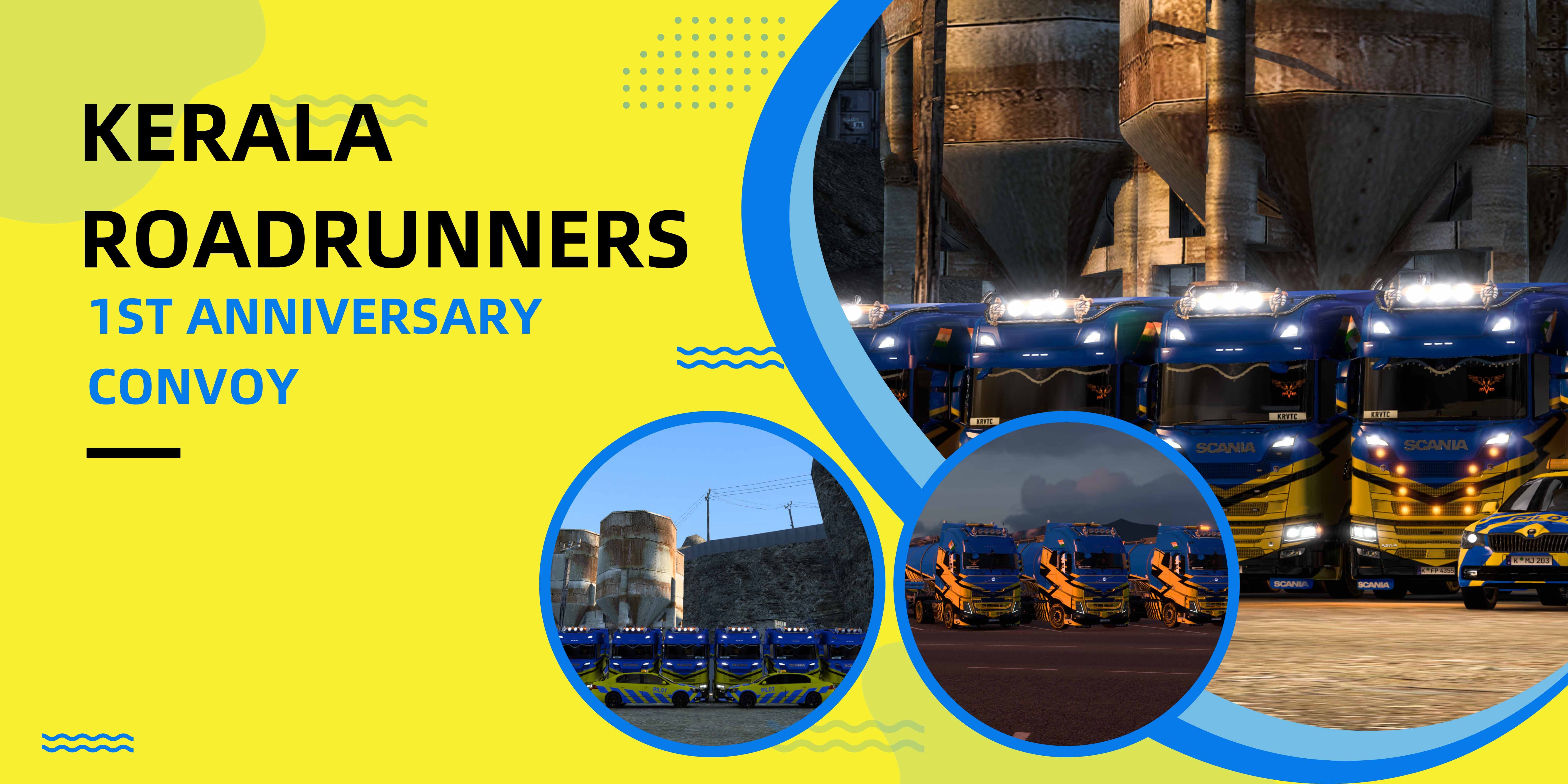 KERALA ROADRUNNERS 1st ANNIVERSARY CONVOY Event TruckersMP kerala-roadrunners-1st-anniversary-convoy-event-truckersmp