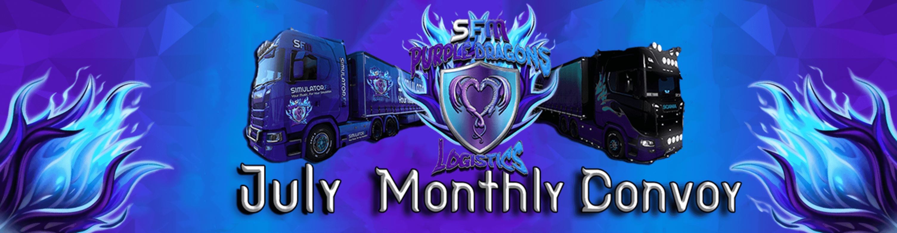 Purple Dragons Logistics July Monthly Convoy