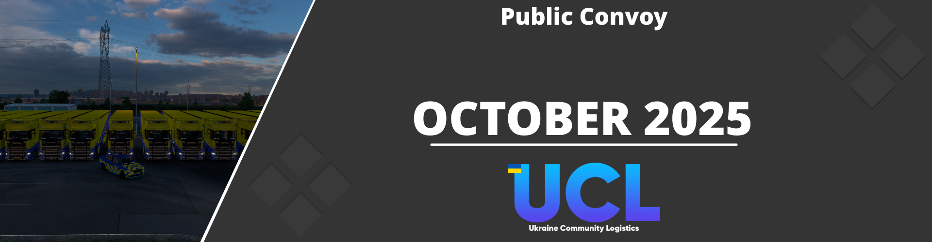 Public convoy October / Ukraine Community Logistics