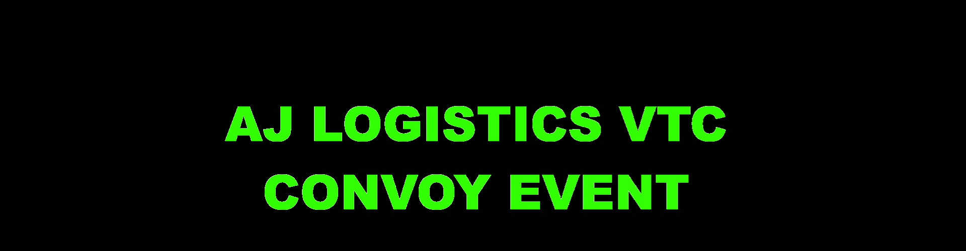AJ Logistics July Monthly Public Convoy