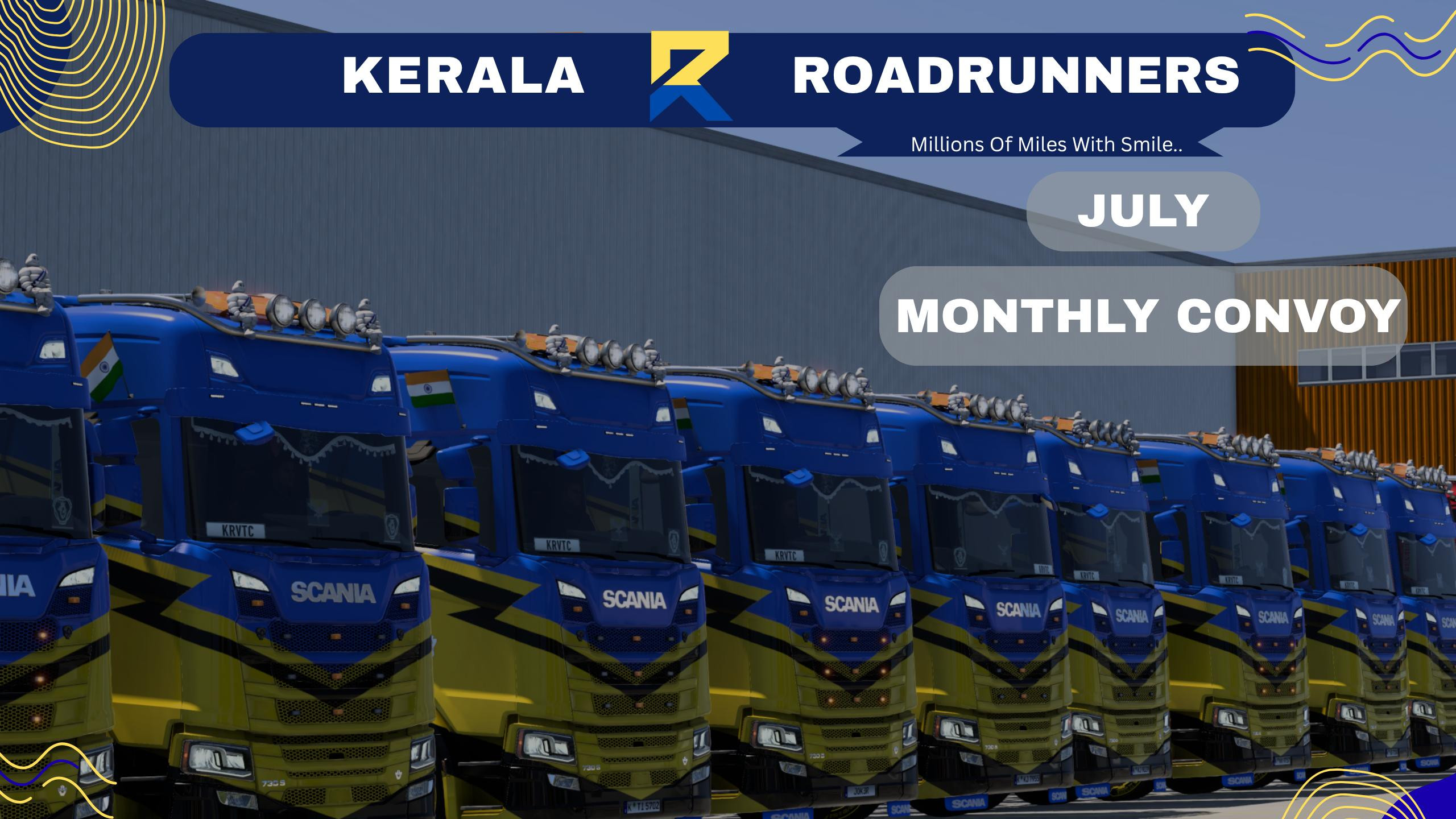 Kerala Roadrunners July Monthly Convoy