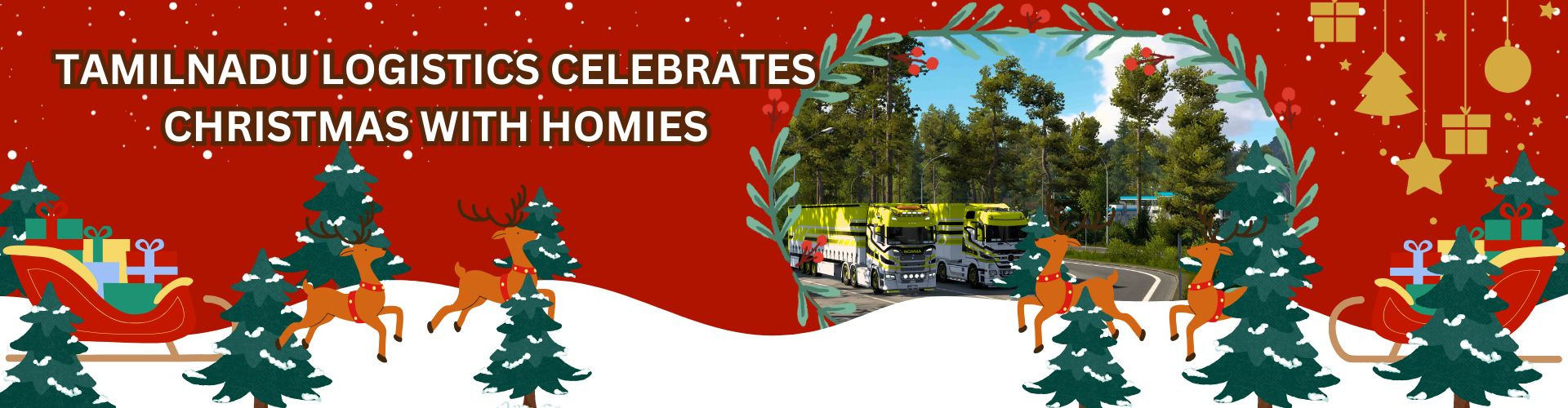 TAMILNADU LOGISTICS celebrates Christmas with Homies
