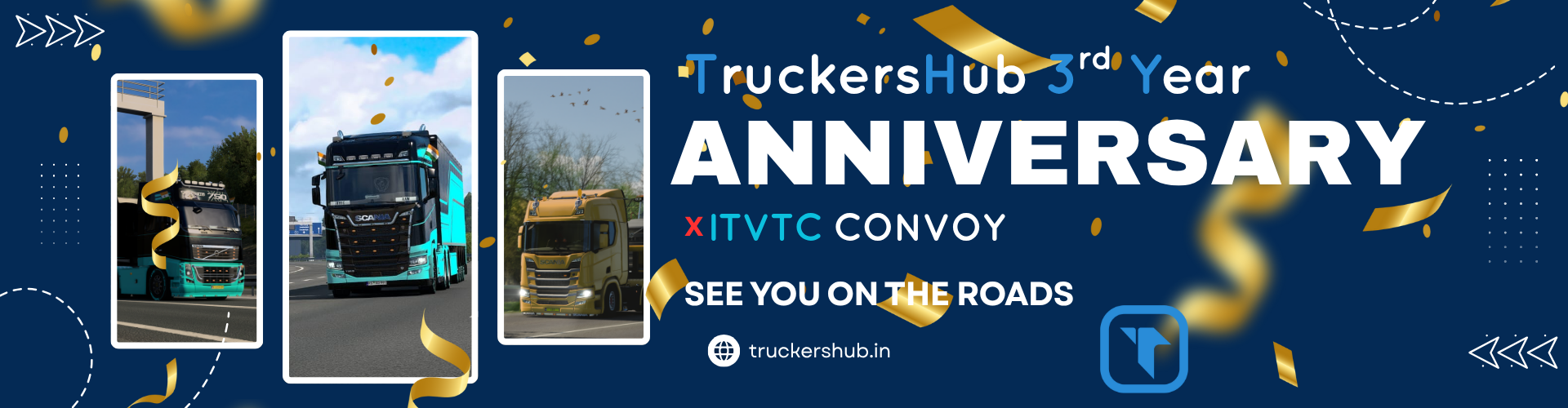 TRUCKERSHUB 3rd YEAR ANNIVERSARY X ITVTC CONVOY