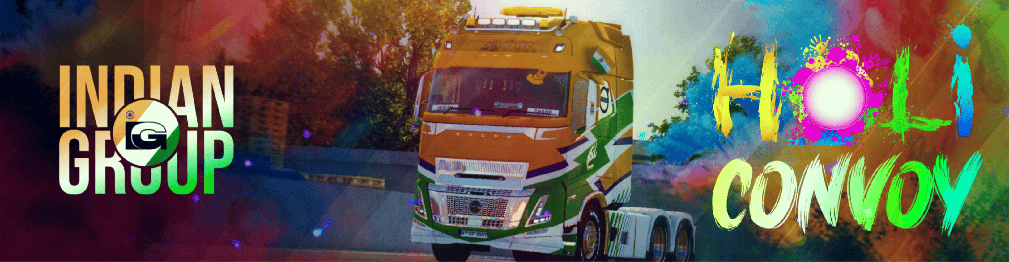 Colors of the Convoy | Holi-inspired