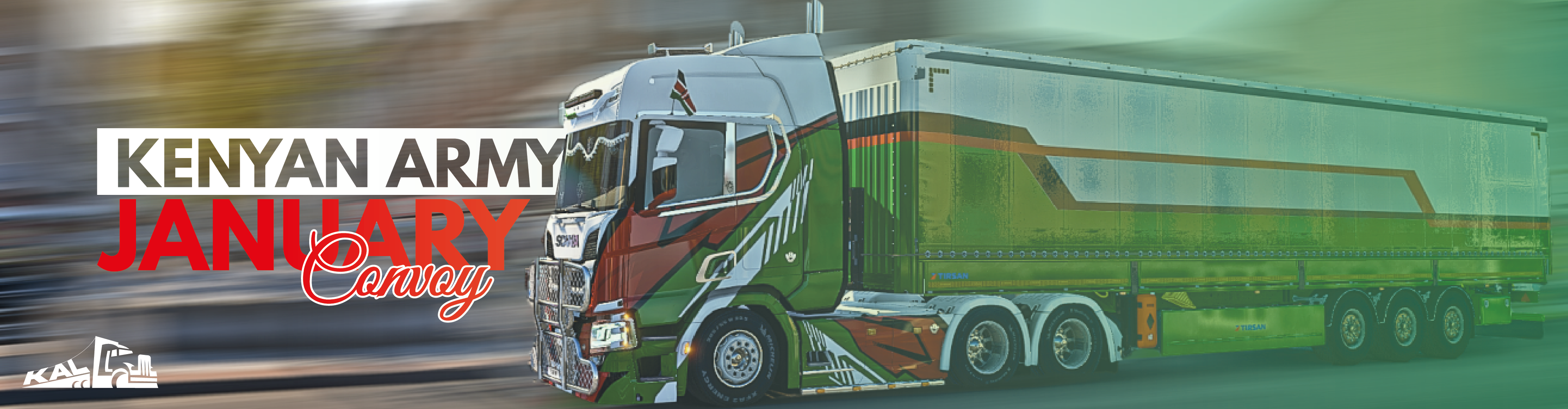 KA LOGISTICS HAPPY NEW YEAR PUBLIC CONVOY | One Honk Away