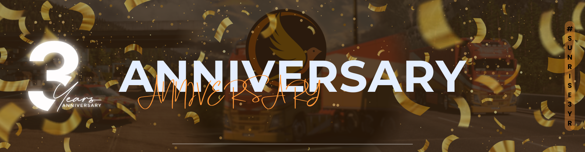 SUNRISE EVENT'S 3YR ANNIVERSARY
