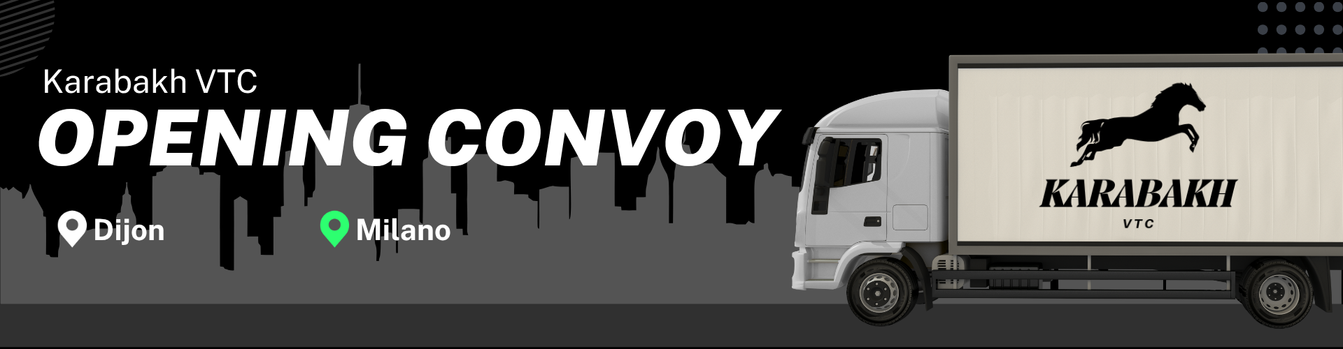 Karabakh VTC Opening Convoy