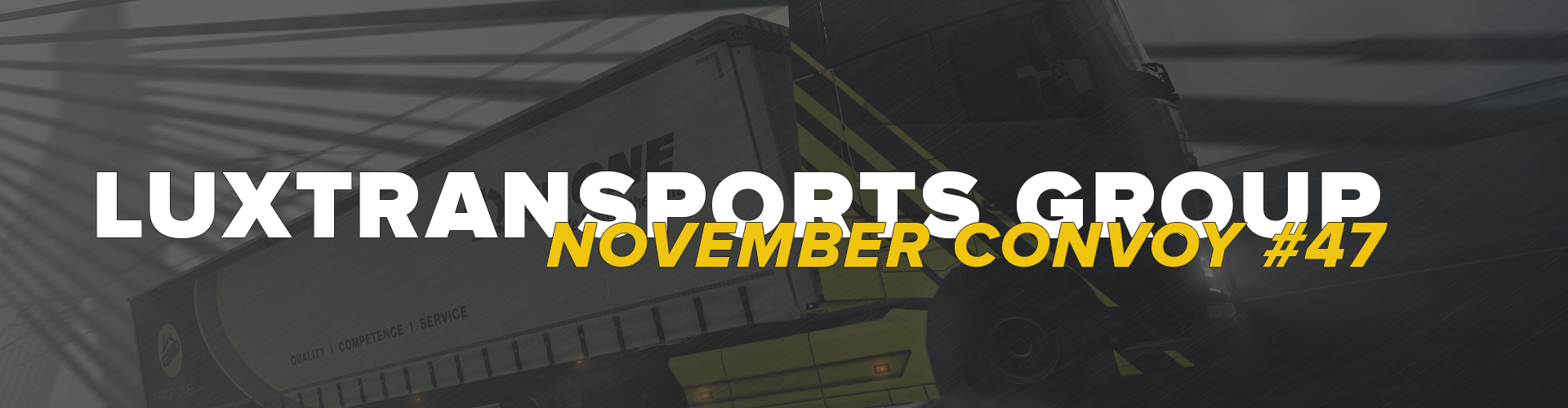 LuxTransports Group November Convoy #47