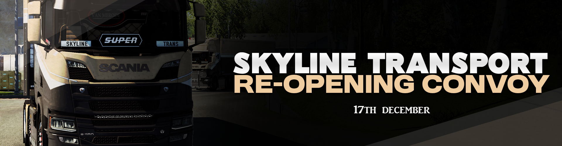 Skyline Transport Re-Opening Convoy