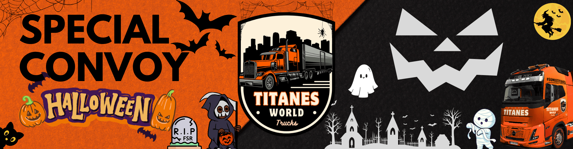 Titanes Special Convoy Halloween