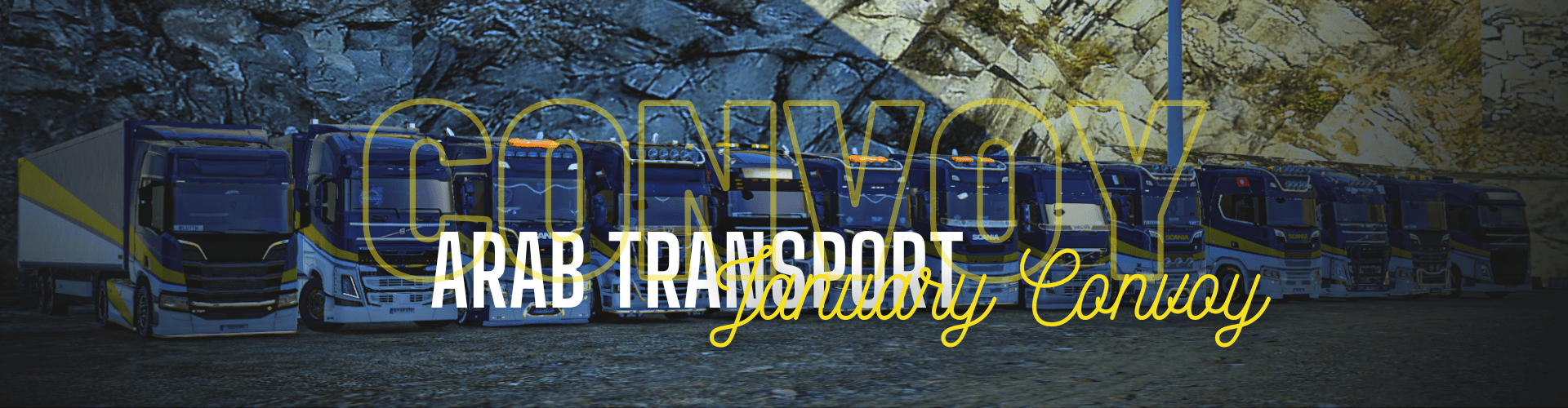 Arab Transport VTC | January's Convoy