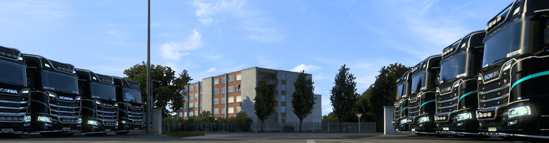 Der HCT Konvoi der Black Dynasty Logistic zum Jahresabschluss