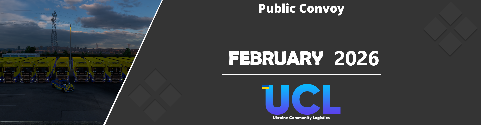 Public convoy February / Ukraine Community Logistic