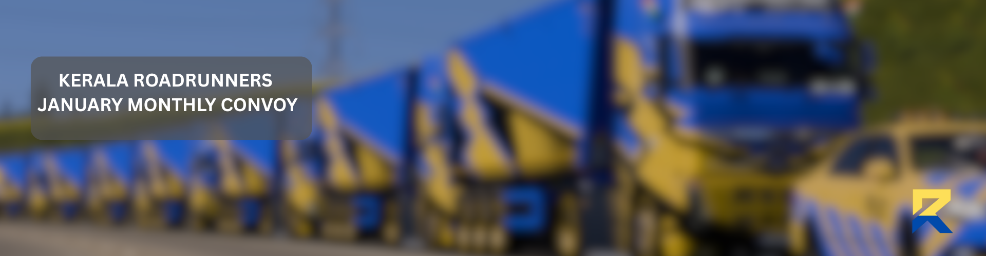 KERALA ROADRUNNERS JANUARY MONTHLY CONVOY