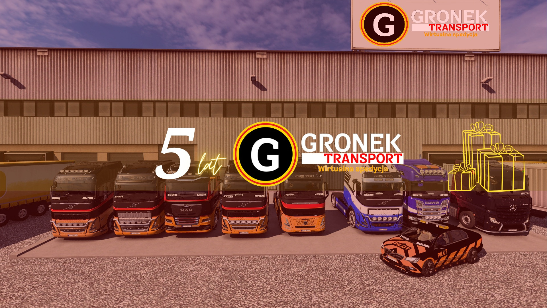 5 lat GRONEK TRANSPORT