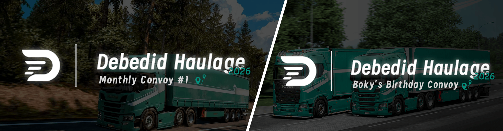 Debedid Haulage Opening Convoy X Boky's Birthday Convoy