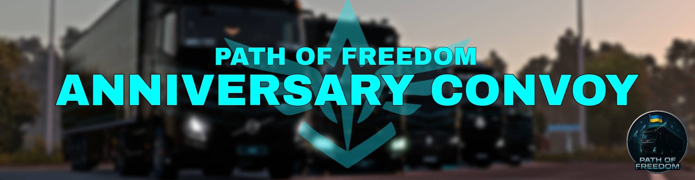 Path of Freedom 1st Anniversary convoy