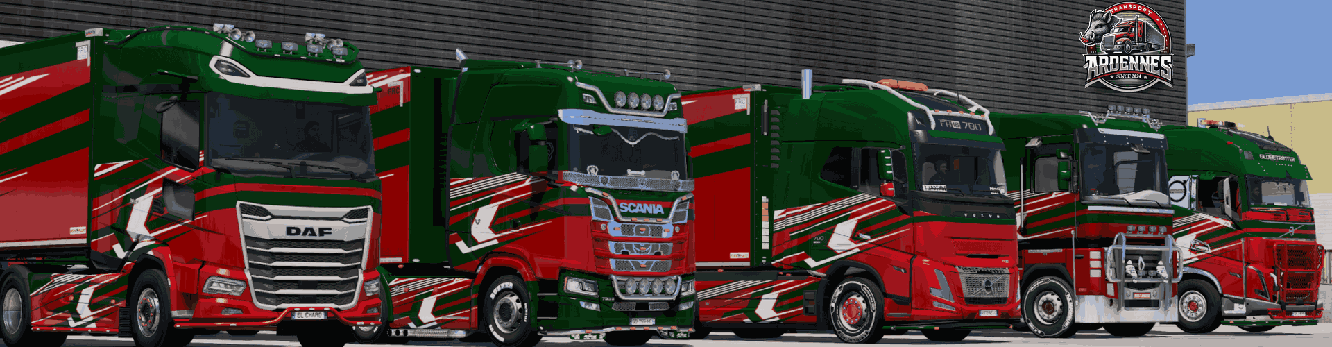 CONVOI ANNIVERSAIRE 1AN TRANSPORT ARDENNES (1 YEAR)