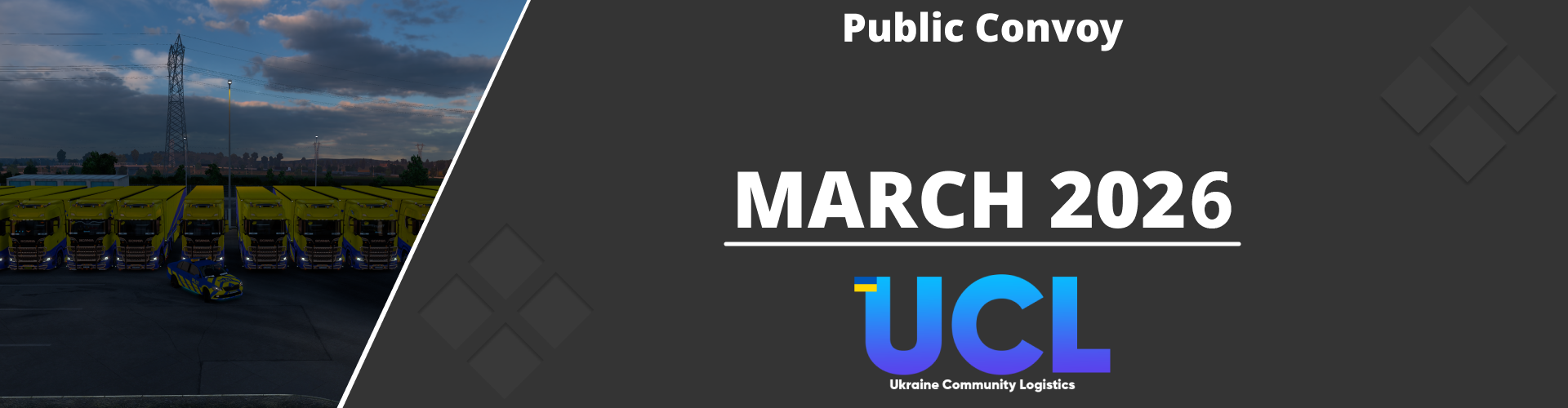 Public convoy March / Ukraine Community Logistic