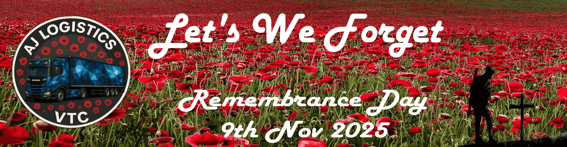 AJ Logistics  Remembrance  Day Convoy