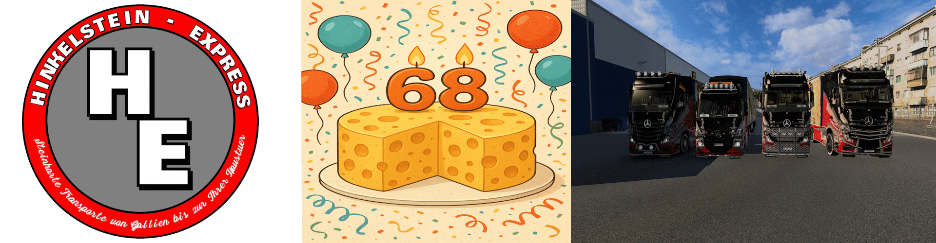 Cheesi´s Geburtstagskonvoi