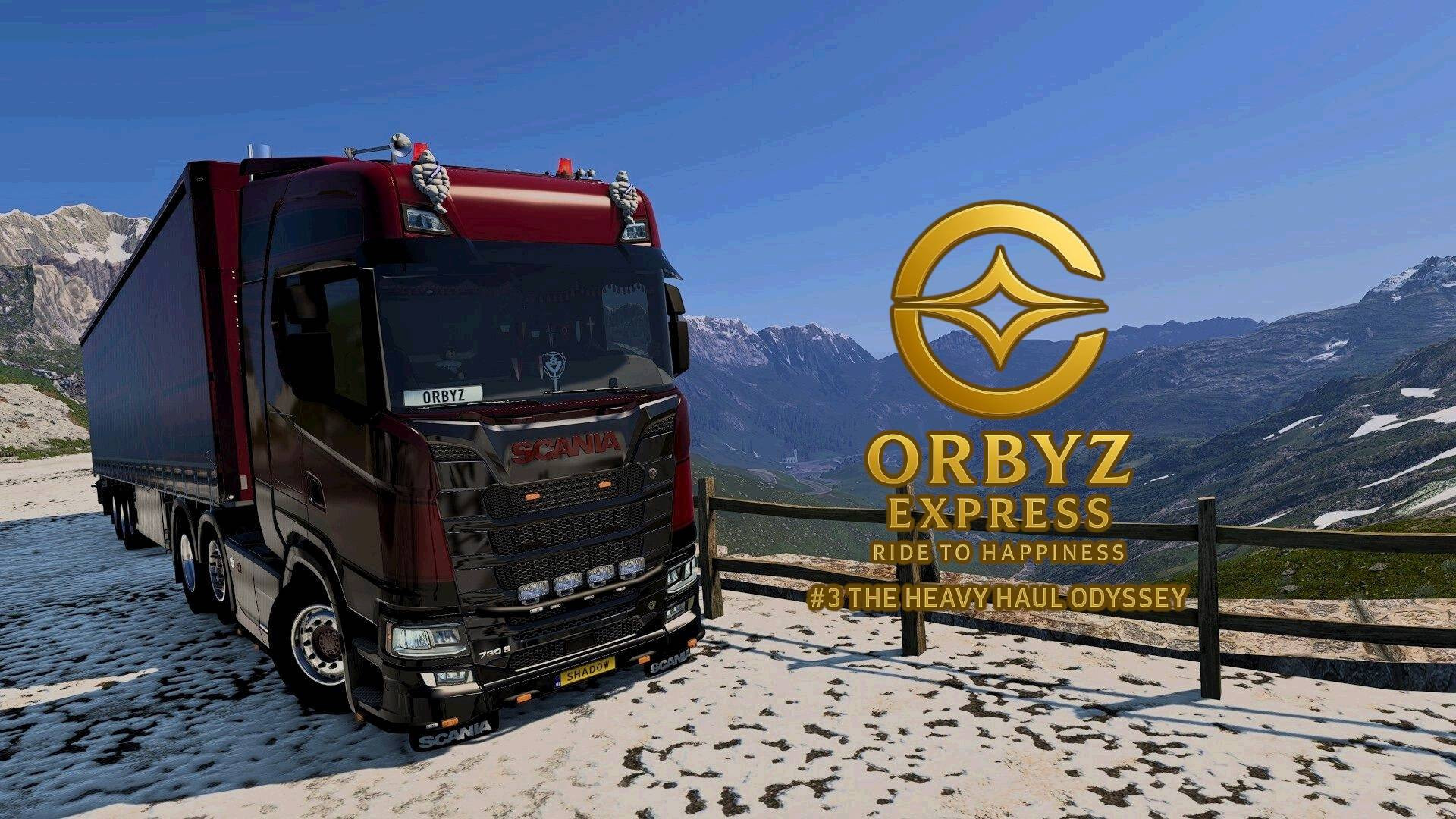 Orbyz Express: Ride To Happiness #3 – The Heavy Haul Odyssey