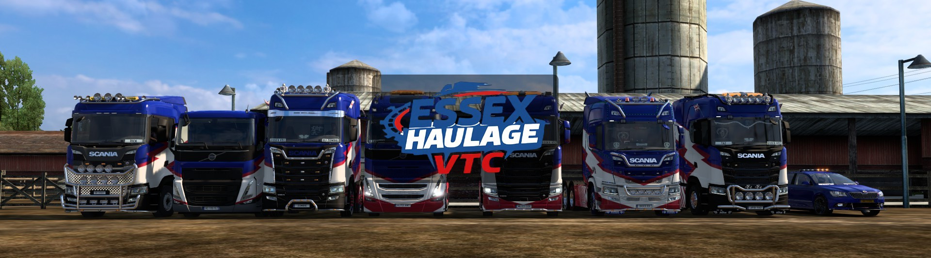 TruckSimFM x Essex Haulage VTC One Last Push For Ollie Convoy