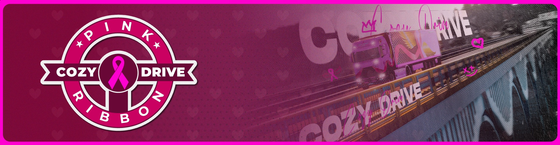 A Cozy Drive in April with Pink Ribbon VTC