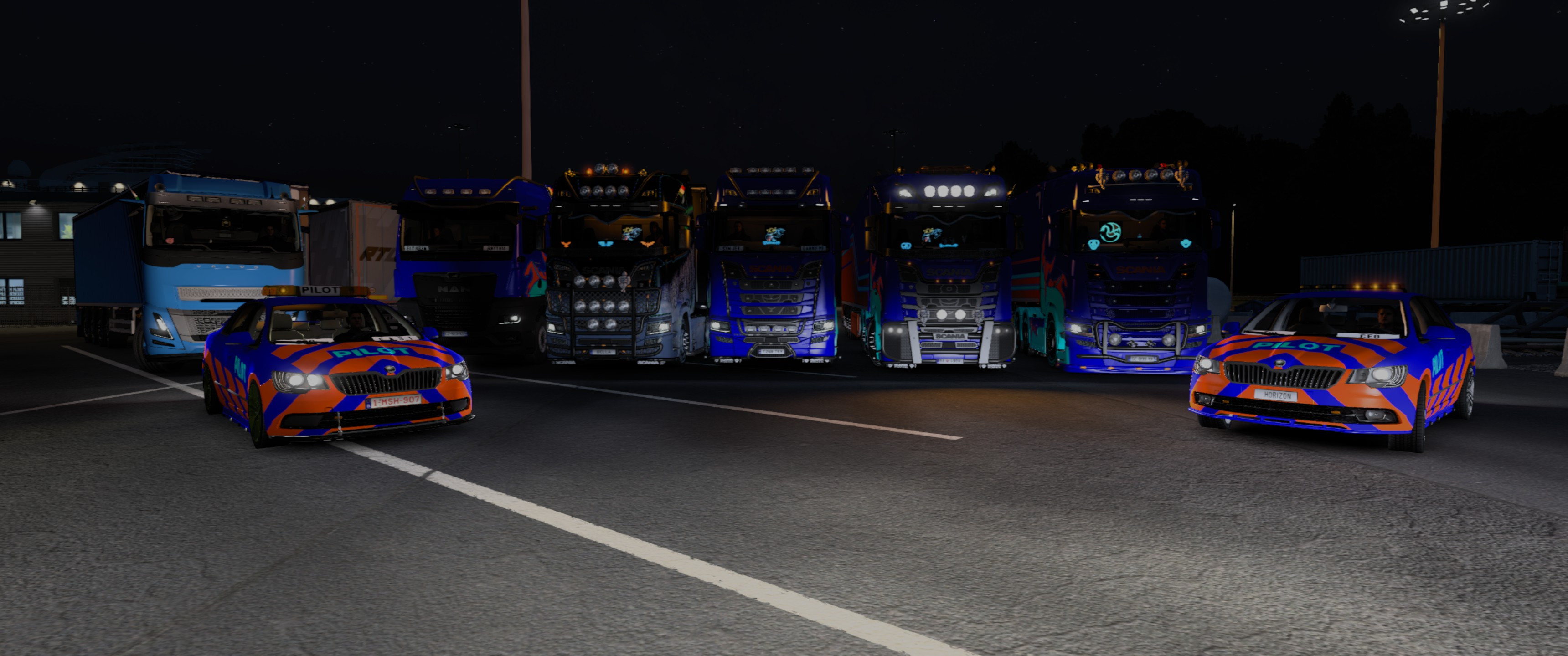 Elite Horizon Logistics Public Convoy | March