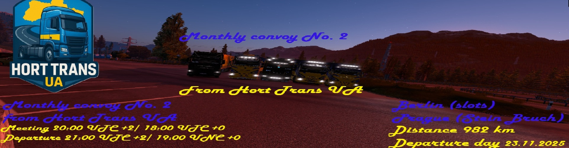 HORT TRANS UA | Monthly convoy  No. 2