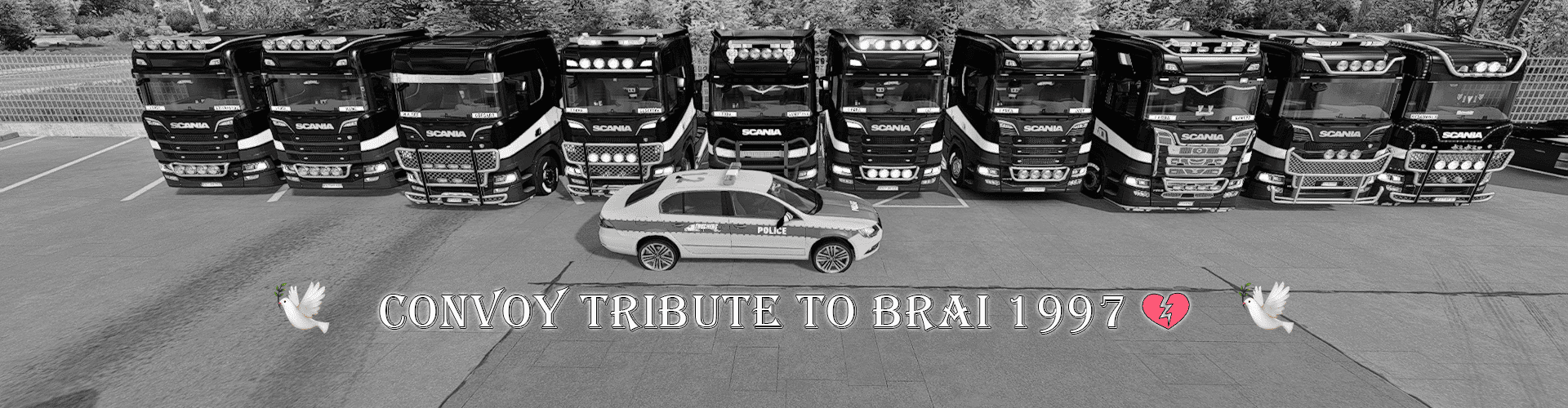 #15 IFL Memorial Convoy – Tribute to BRAI1997 🕊️