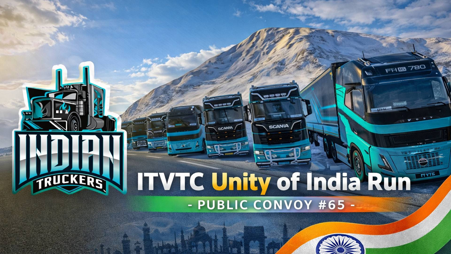 ITVTC Unity of India Run #65th Public Convoy