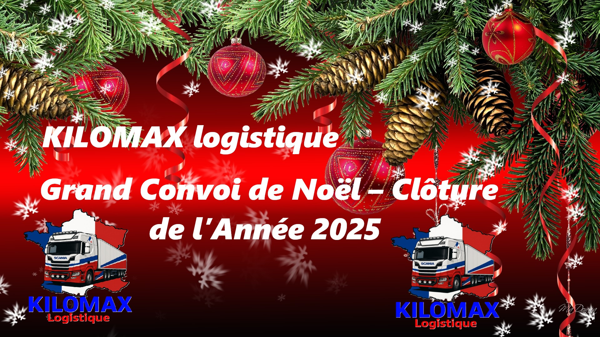 🎅✨ Grand Convoi de Noël – Clôture de l’Année 2025 🎄🚛