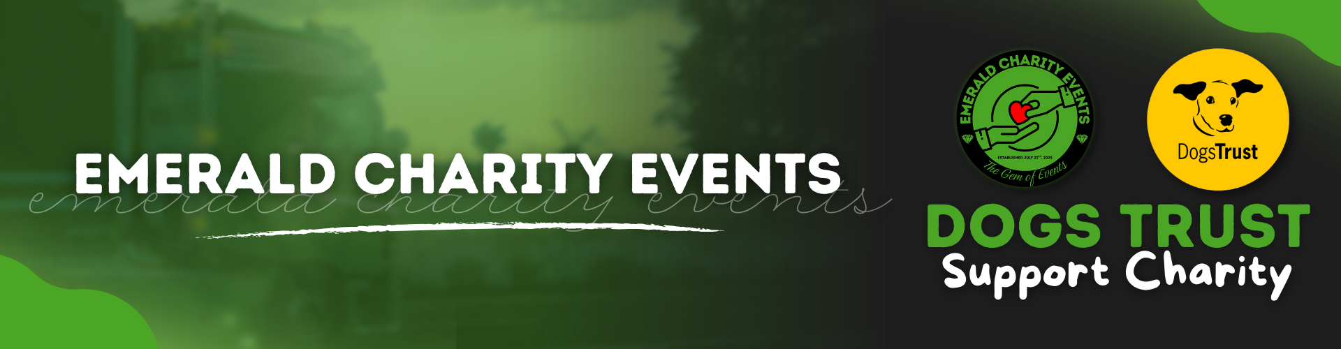 Emerald Charity Events | Dogs Trust Support Charity Event