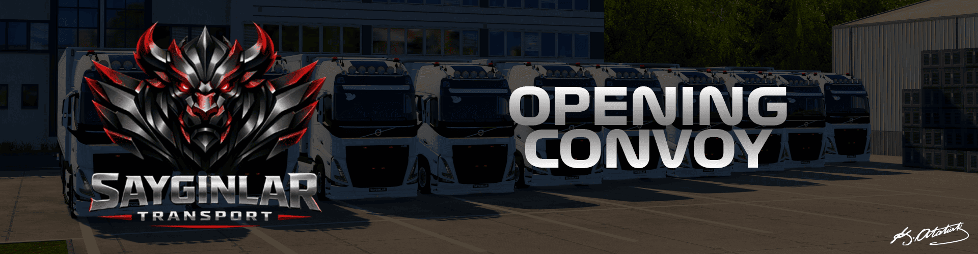 Saygınlar Transport Opening Convoy