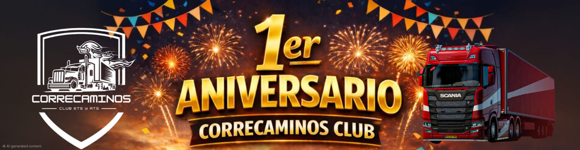 1er Aniversario Correcaminos Club en el ETS2