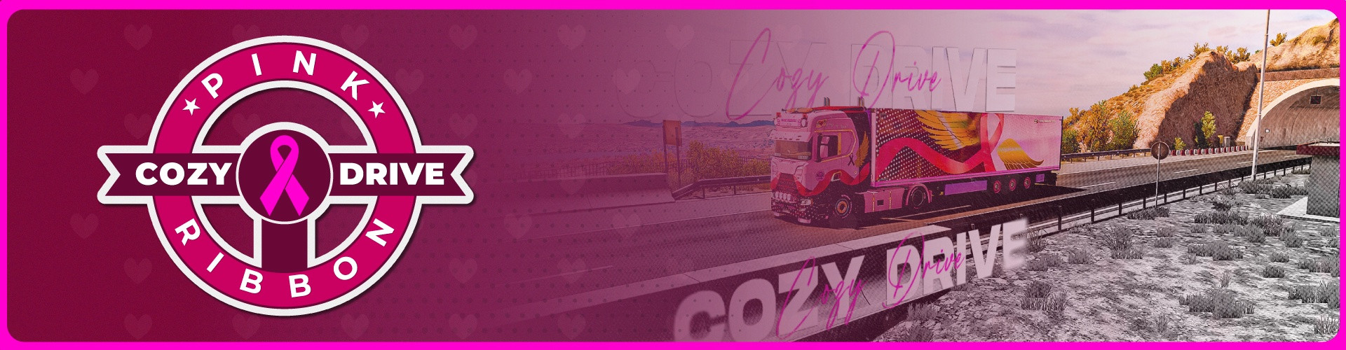 A Cozy Drive in July with Pink Ribbon VTC