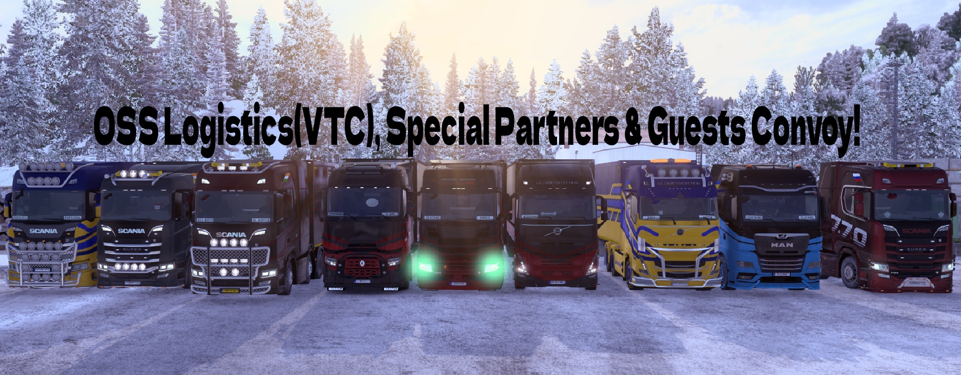 OSS Logistics(VTC), Special Partners & Guests Convoy!