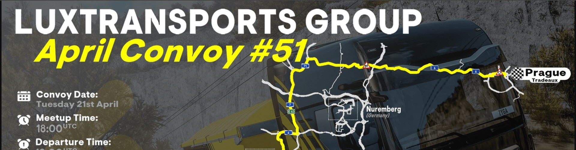 LuxTransports Group April Convoy #51