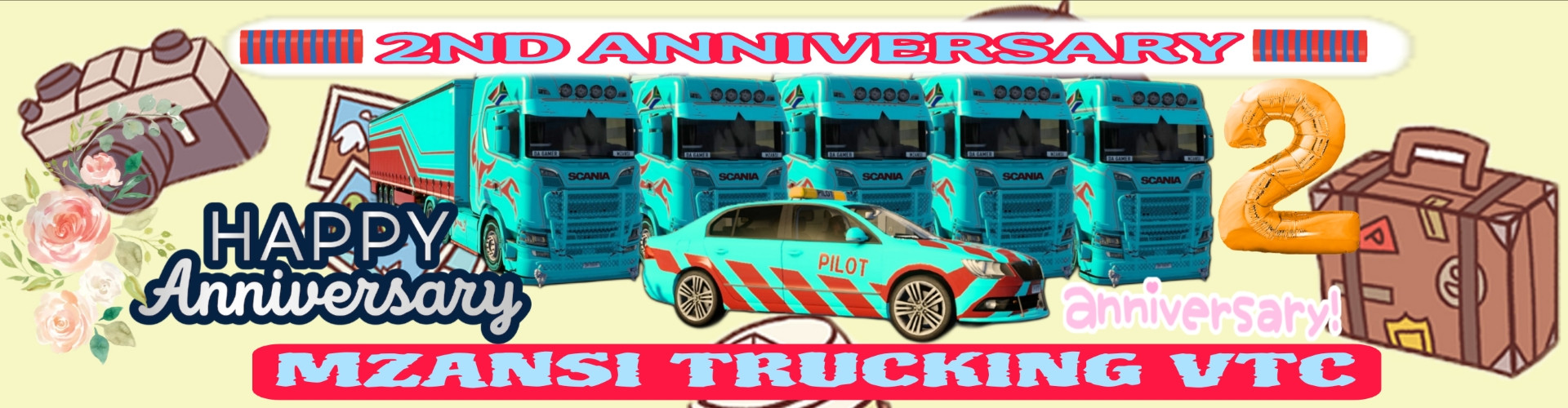 #2ND ANNIVERSARY MZANSI TRUCKING VTC