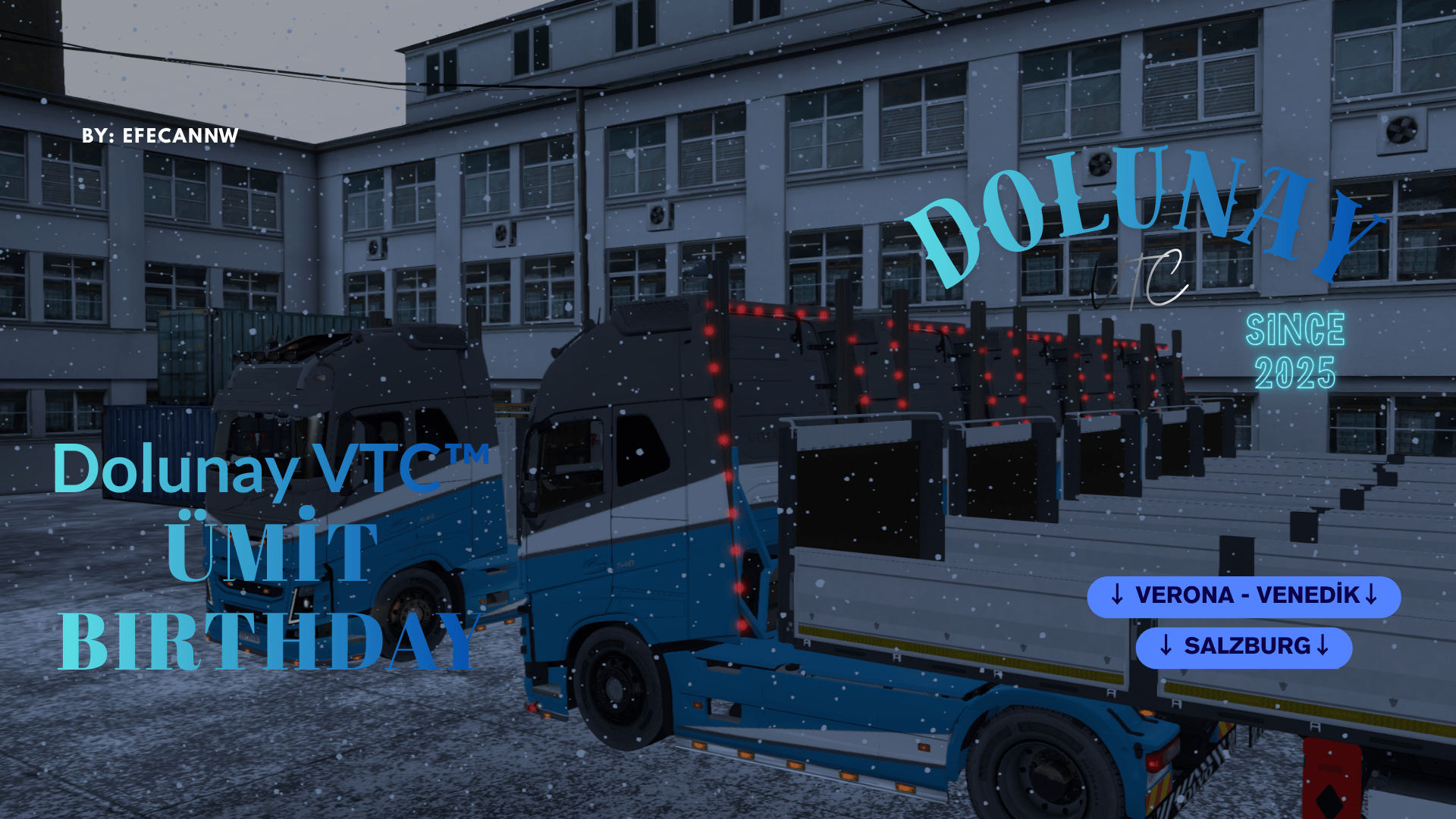 Dolunay VTC™ | CEO ÜMİT BIRTHDAY CONVOY's