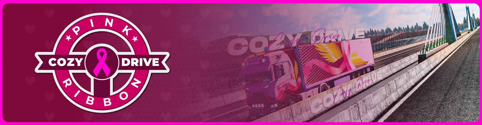 A Cozy Drive in August with Pink Ribbon VTC