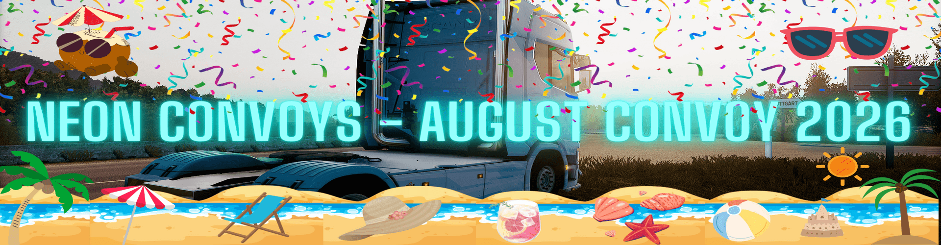 Neon Convoys | August Convoy 2026