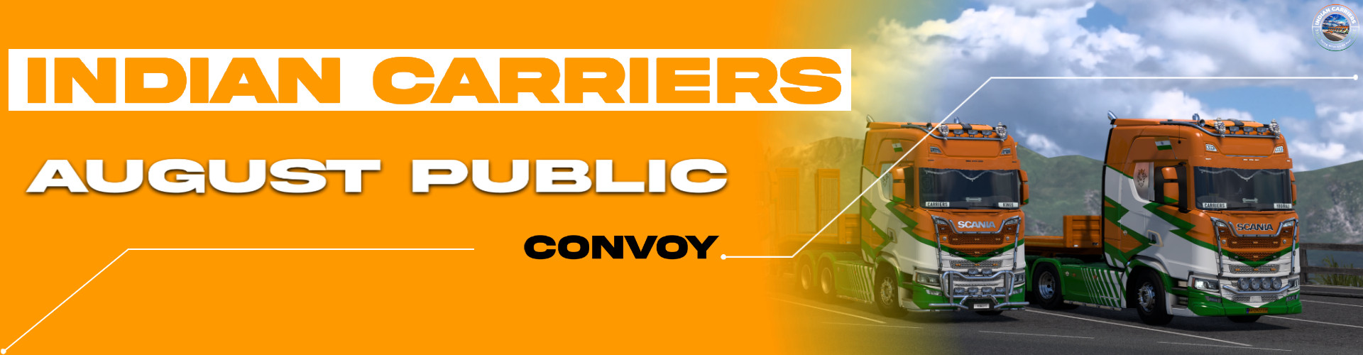 INDIAN CARRIERS AUGUST PUBLIC CONVOY 2026
