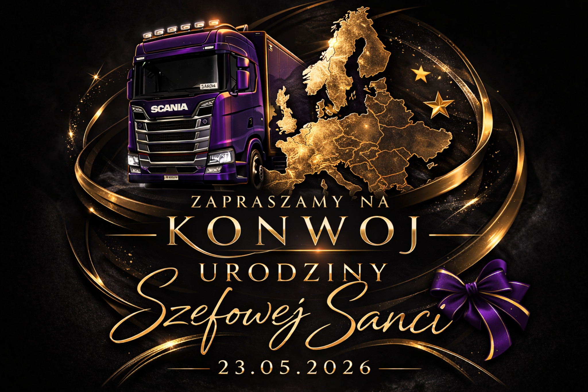 Konwój Urodzinowy Szefowej Sanci