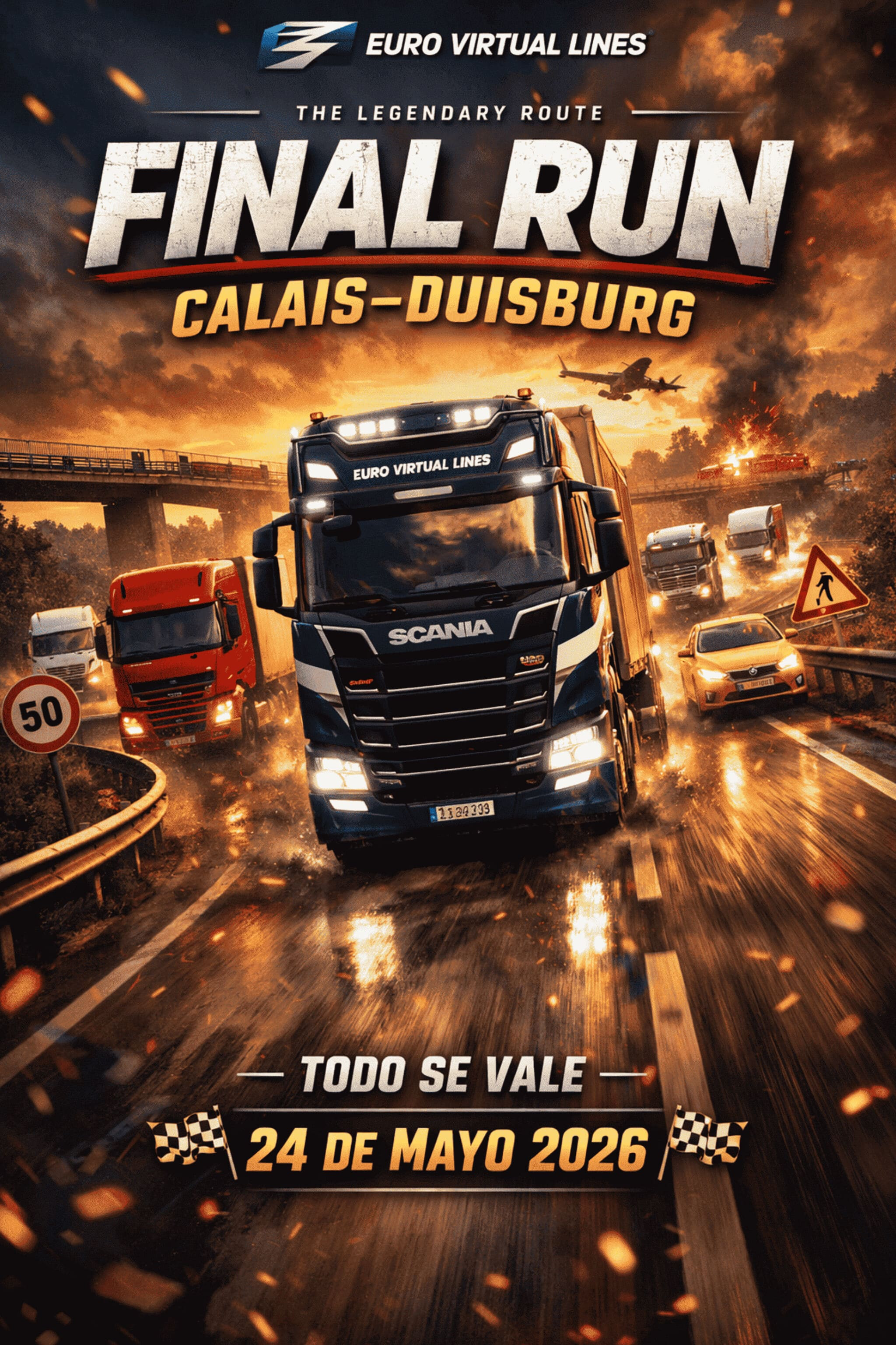 Final Run: Calais - duisburgo