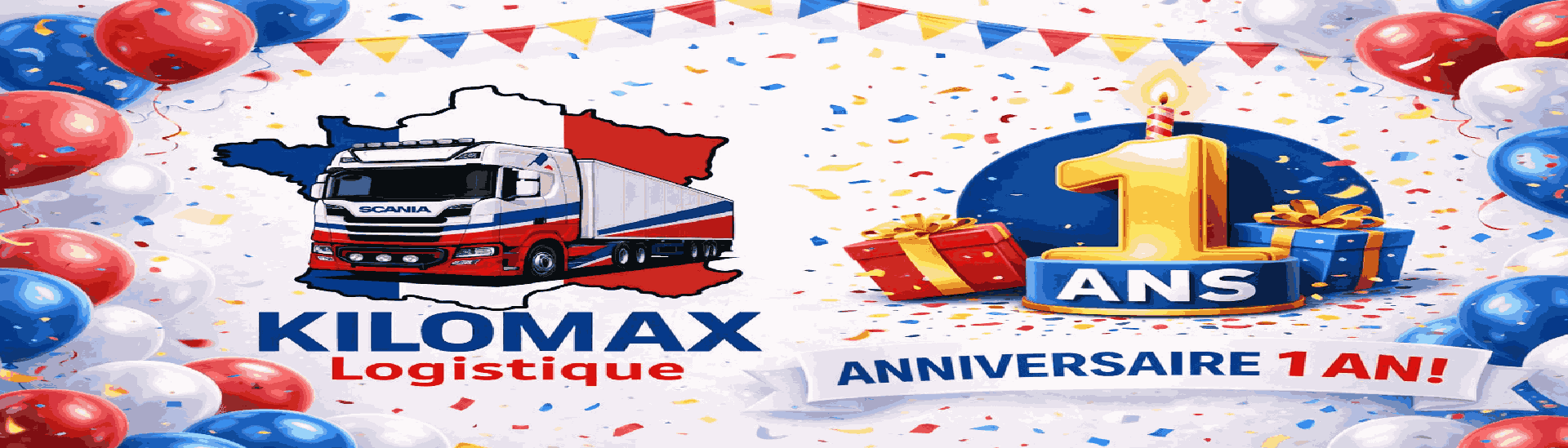 🎉🎂 🍹Les 1 ans de la KILOMAX Logistique🍹🎂  🎉